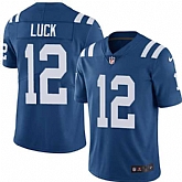 Nike Indianapolis Colts #12 Andrew Luck Royal Blue Team Color NFL Vapor Untouchable Limited Jersey,baseball caps,new era cap wholesale,wholesale hats